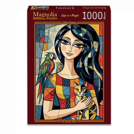 Pre-Order - Cubist Woman 1000 Piece Jigsaw Puzzle | Magnolia - Jigsaw Puzzles - The Puzzle Center