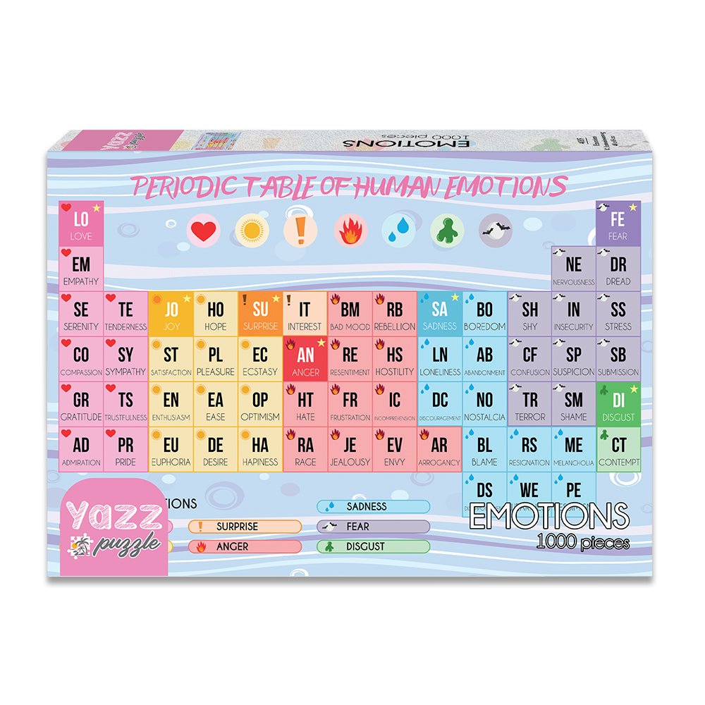Pre-Order - Emotions 1000 Piece Jigsaw Puzzle | Yazz - Jigsaw Puzzles - The Puzzle Center