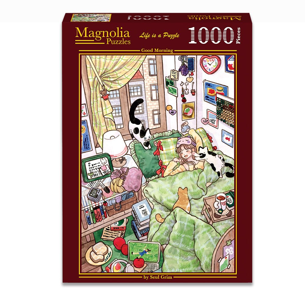 Pre-Order - Good Morning 1000 Piece Jigsaw Puzzle | Magnolia - Jigsaw Puzzles - The Puzzle Center