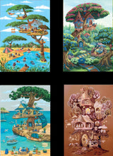 Pre-Order - Julia Vaihicheva 4 x 260 Pieces Jigsaw Puzzles | Magnolia - Jigsaw Puzzles - The Puzzle Center