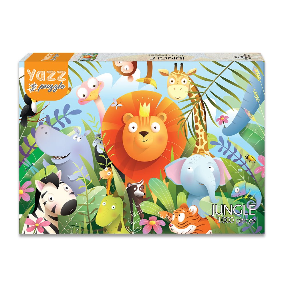 Pre-Order - Jungle 1000 Piece Jigsaw Puzzle | Yazz - Jigsaw Puzzles - The Puzzle Center
