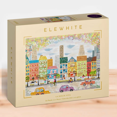 Pre-Order - La Dolce Vita 1000 Piece Jigsaw Puzzle| Elewhite - Jigsaw Puzzle - The Puzzle Center