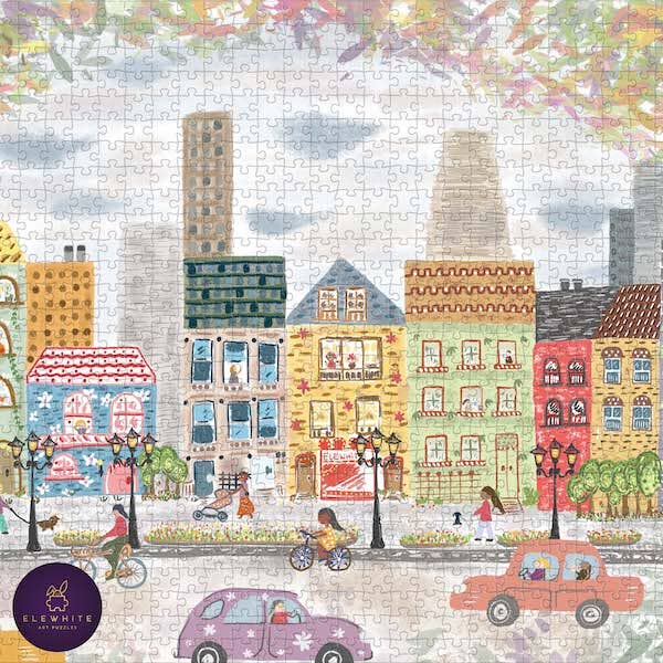 Pre-Order - La Dolce Vita 1000 Piece Jigsaw Puzzle| Elewhite - Jigsaw Puzzle - The Puzzle Center