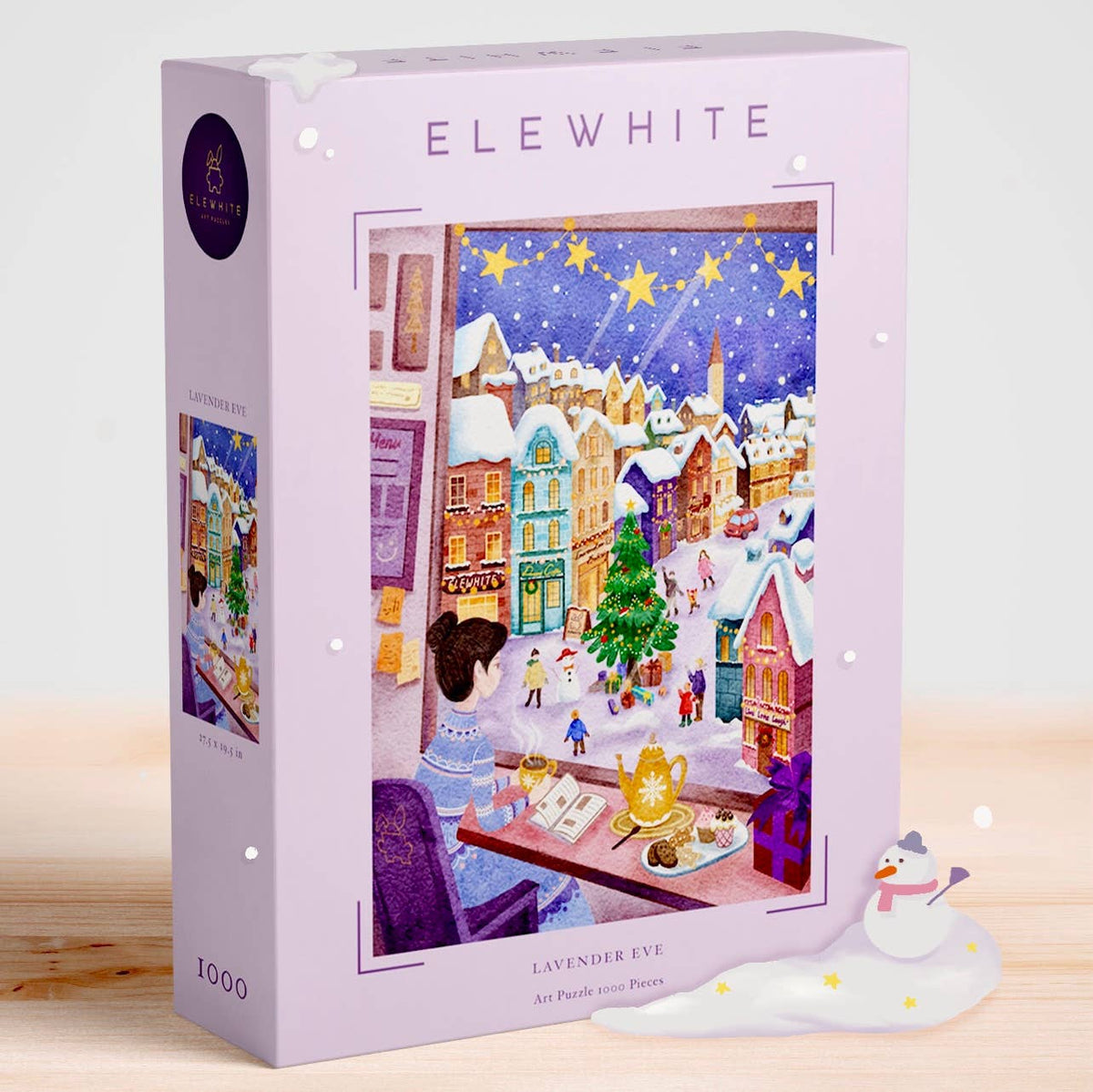 Pre-Order - Lavender Eve 1000 Piece Jigsaw Puzzle| Elewhite - Jigsaw Puzzle - The Puzzle Center