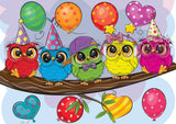 Pre-Order - Owls 1000 Piece Jigsaw Puzzle | Yazz - Jigsaw Puzzles - The Puzzle Center