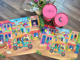 Pre - Order - Rickshaw Ride 500 Piece Jigsaw Puzzle | Laila Luxury Puzzles - Jigsaw Puzzles - The Puzzle Center