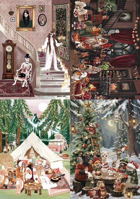 Pre-Order - Sarah Reyes 2 4 x 260 Pieces Jigsaw Puzzles | Magnolia - Jigsaw Puzzles - The Puzzle Center