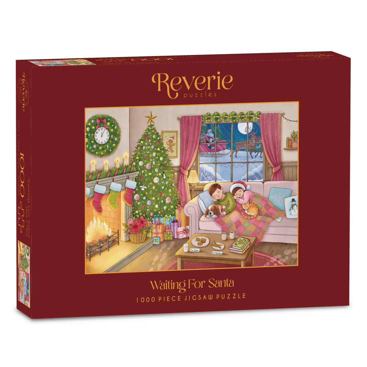Pre-Order - Waiting For Santa 1000 Piece Jigsaw Puzzle | Reverie - Jigsaw Puzzles - The Puzzle Center