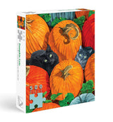 Pumpkin Cats 500 Piece Jigsaw Puzzle | Allport Editions - Jigsaw Puzzles - The Puzzle Center
