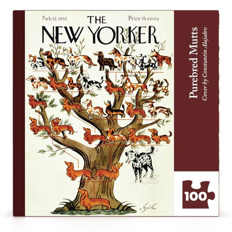 Purebred Mutts 100 Piece Mini Jigsaw Puzzle | New York Puzzle Company - Mini Jigsaw Puzzles - The Puzzle Center