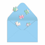 Purr - fect Cat Birthday 12 Piece Greeting Card Puzzle | Mudpuppy - Greeting Card Puzzle - The Puzzle Center
