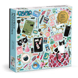 Purrfect Accessories 500 Piece Foil Jigsaw Puzzle | Galison - Jigsaw Puzzles - The Puzzle Center