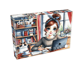 Quiet Planning Time 1000 Piece Jigsaw Puzzle | Delfy Puzzles - Jigsaw Puzzles - The Puzzle Center