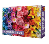 Quilled Flower Garden500 Piece Jigsaw Puzzle | Springbok Puzzles - Jigsaw Puzzles - The Puzzle Center