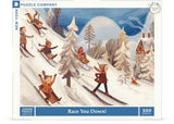 Race You Down! 300 Piece Jigsaw Puzzle | New York Puzzle Company - Jigsaw Puzzles - The Puzzle Center