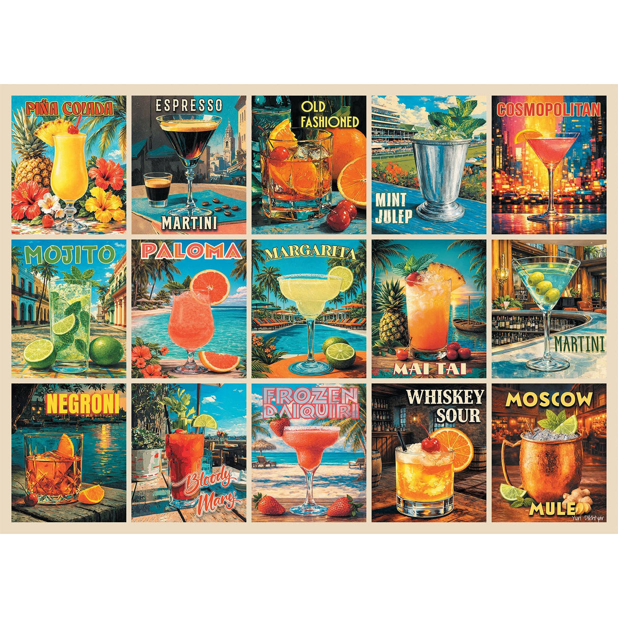 Raise a Glass 1000 Piece Jigsaw Puzzle | Final Piece Puzzles - Jigsaw Puzzles - The Puzzle Center