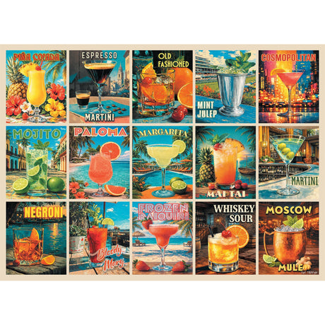 Raise a Glass 1000 Piece Jigsaw Puzzle | Final Piece Puzzles - Jigsaw Puzzles - The Puzzle Center