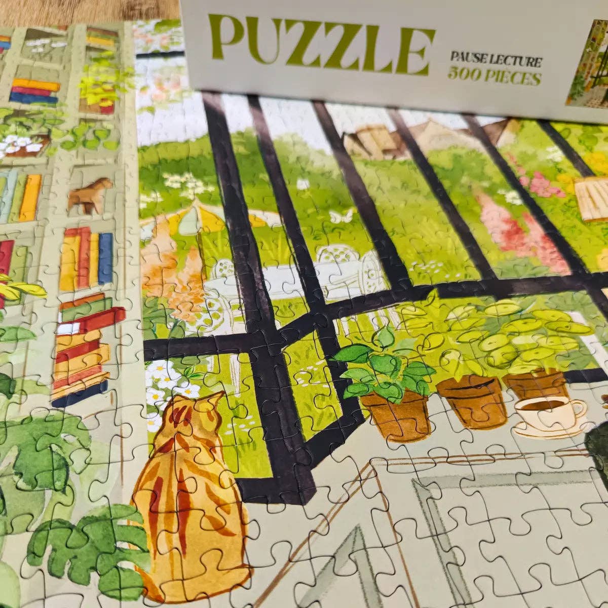 Reading break 500 Piece Jigsaw Puzzle | Aparté - Jigsaw Puzzles - The Puzzle Center