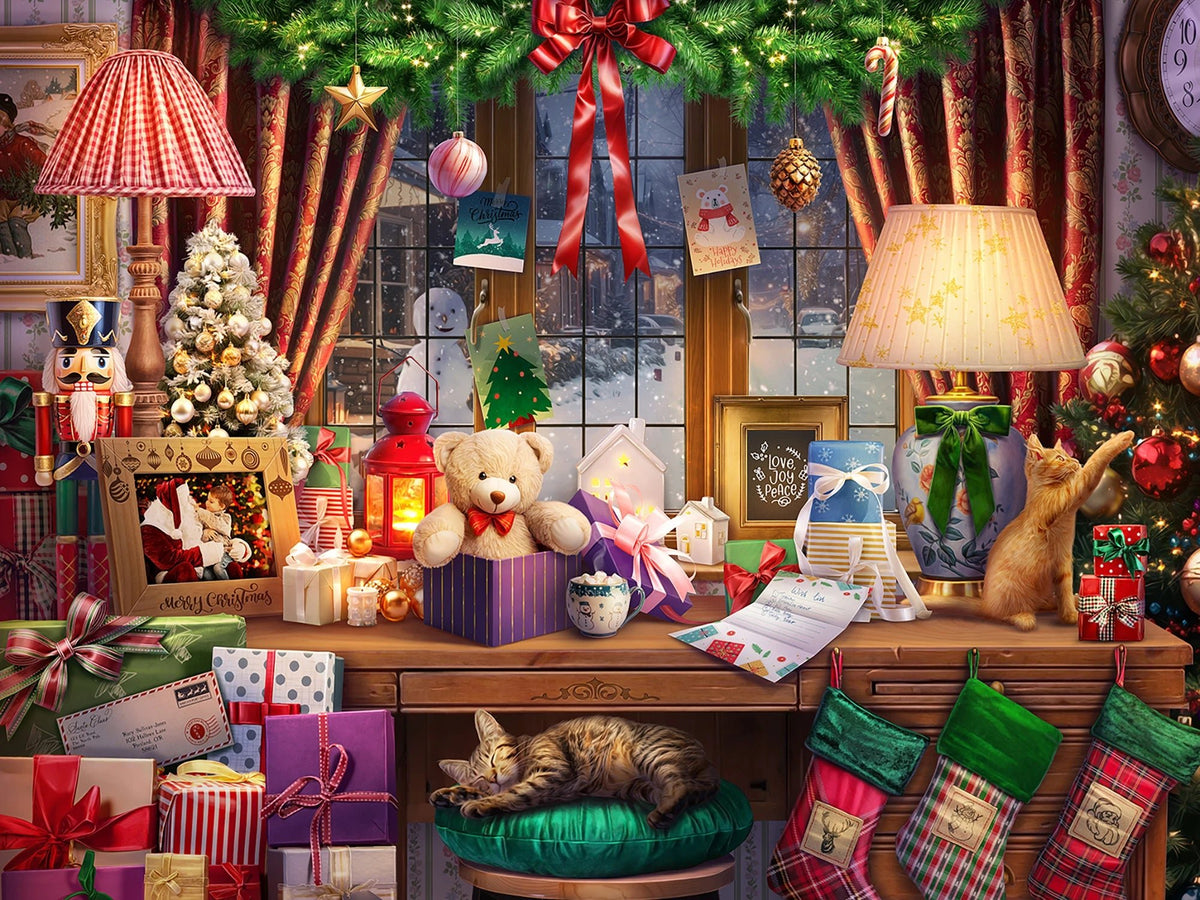 Ready For Christmas 500 Piece Jigsaw Puzzle | Vermont Christmas Co - Jigsaw Puzzles - The Puzzle Center