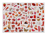Red 1000 Piece Jigsaw Puzzle | Cloudberries - Jigsaw Puzzles - The Puzzle Center