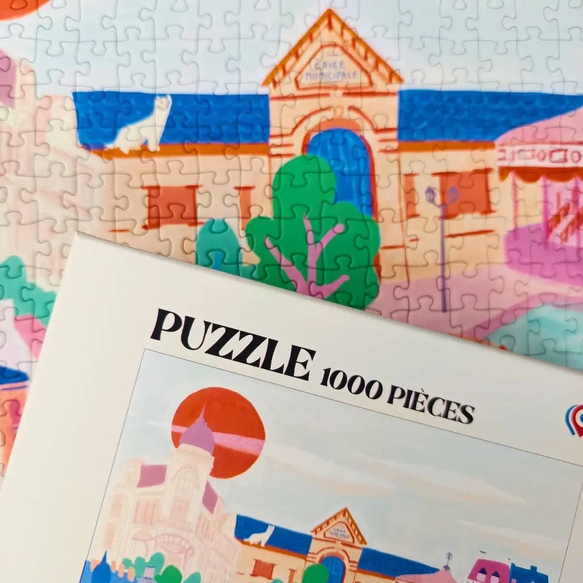 Rennes 1000 Piece Jigsaw Puzzle | Aparté - Jigsaw Puzzles - The Puzzle Center