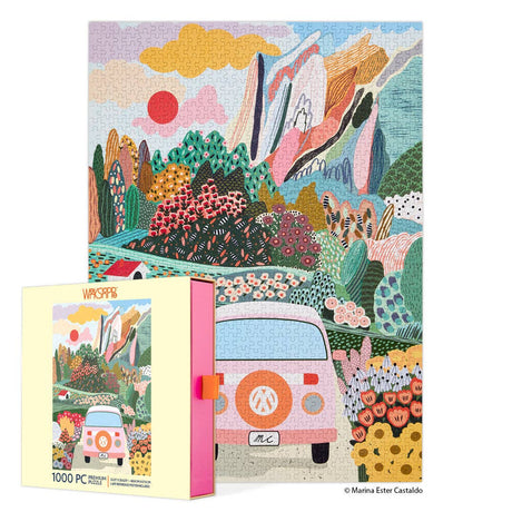 Road Trip 1000 Piece Jigsaw Puzzle | WerkShoppe - Jigsaw Puzzles - The Puzzle Center