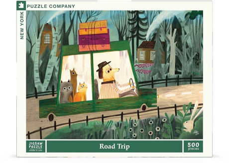 Road Trip 500 Piece Jigsaw Puzzle | New York Puzzle Company - Jigsaw Puzzles - The Puzzle Center