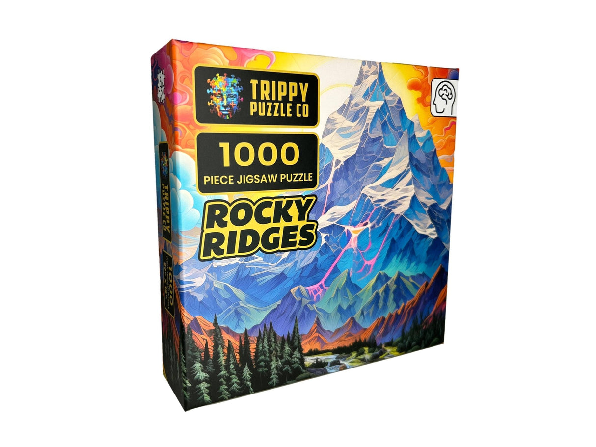 Rocky Ridges 1000 Piece Jigsaw Puzzle | Trippy Puzzle Co - Jigsaw Puzzles - The Puzzle Center
