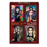 Romi Lerda (1) 4 x 260 Pieces Jigsaw Puzzles | Magnolia - Jigsaw Puzzles - The Puzzle Center