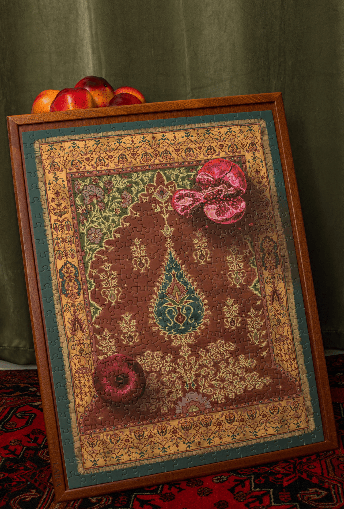 Royal Rumman 500 Piece Jigsaw Puzzle | Laila Luxury Puzzles - Jigsaw Puzzles - The Puzzle Center