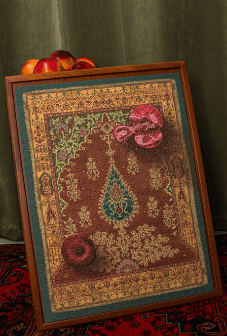 Royal Rumman 500 Piece Jigsaw Puzzle | Laila Luxury Puzzles - Jigsaw Puzzles - The Puzzle Center