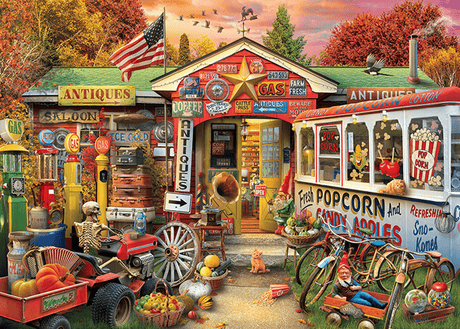 Rural Antique Shop 1000 Piece Jigsaw Puzzle | Springbok Puzzles - Springbok Puzzles - Jigsaw Puzzles - The Puzzle Center