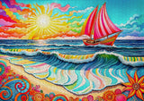 Sailing at Sunrise 1000 Piece Jigsaw Puzzle | Enjoy Puzzles - Jigsaw Puzzles - The Puzzle Center