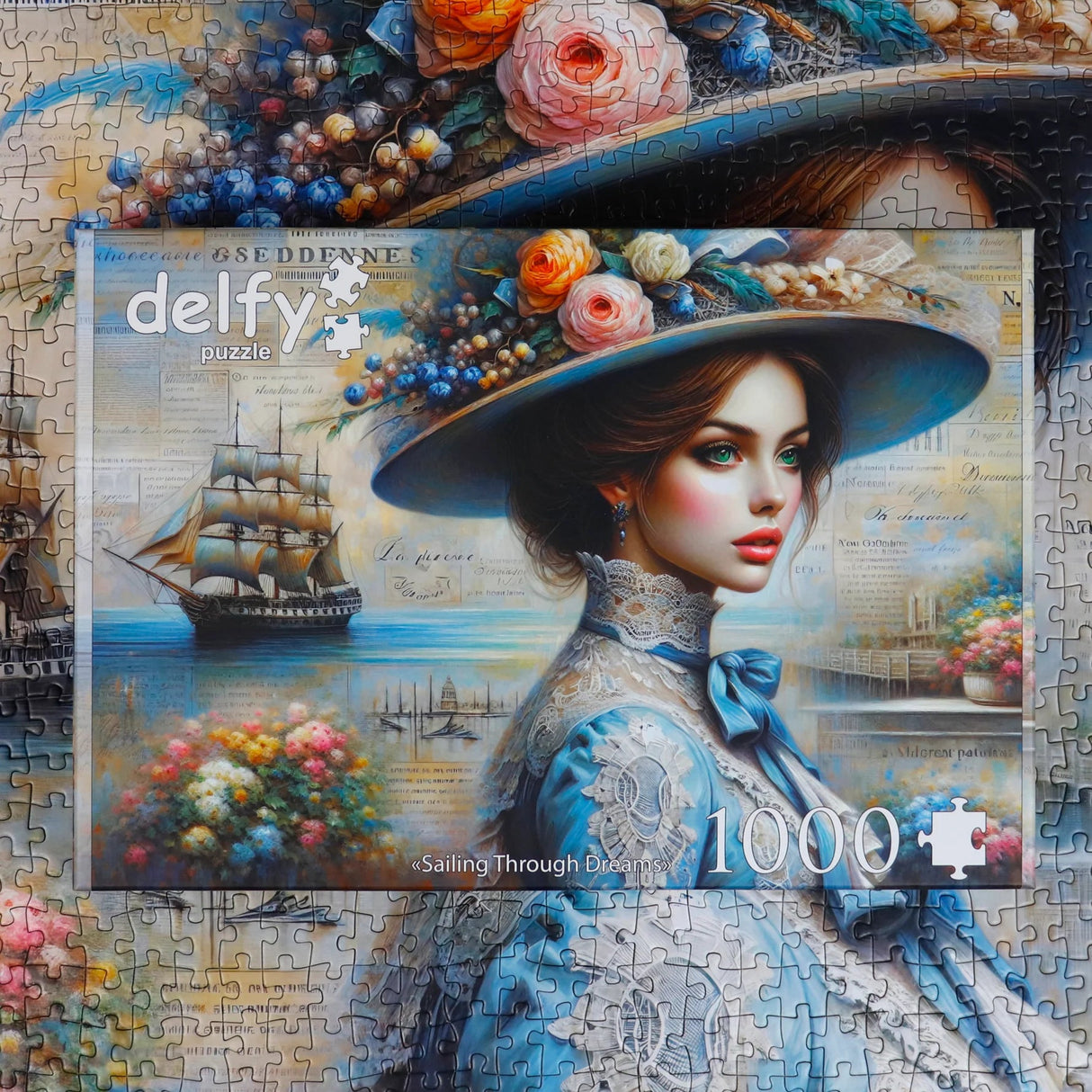 Sailing Through Dreams 1000 Piece Jigsaw Puzzle | Delfy Puzzles - Jigsaw Puzzles - The Puzzle Center