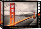 San Francisco Golden Gate Bridge 1000 Piece Jigsaw Puzzle by Eurographics - Eurographics - Jigsaw Puzzles - The Puzzle Center - 