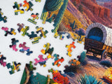 Santa Fe Trail 500 Piece Jigsaw Puzzle | Springbok Puzzles - Springbok Puzzles - Jigsaw Puzzles - The Puzzle Center