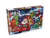 Santa'S Holiday Drive 1000 Piece Jigsaw Puzzle | Delfy - Jigsaw Puzzles - The Puzzle Center