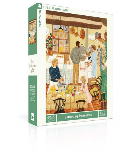 Saturday Pancakes 300 Piece Jigsaw Puzzle | New York Puzzle Company - Jigsaw Puzzles - The Puzzle Center