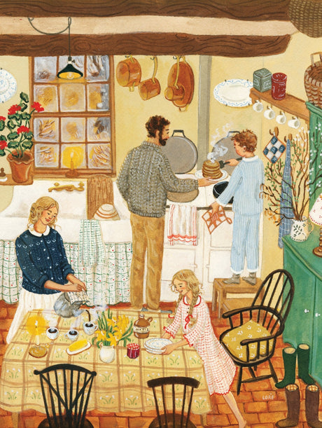 Saturday Pancakes 300 Piece Jigsaw Puzzle | New York Puzzle Company - Jigsaw Puzzles - The Puzzle Center