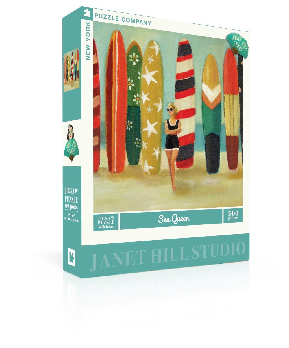 Sea Queen 500 Piece Jigsaw Puzzle | New York Puzzle Company - Jigsaw Puzzles - The Puzzle Center