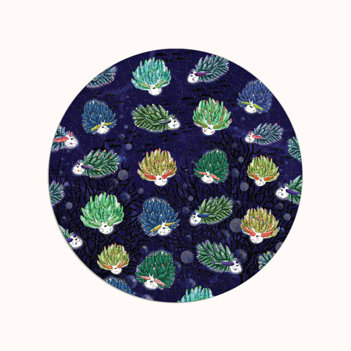 Sea Sheep 400 Piece Round Jigsaw Puzzle | Crescent Puzzles - Jigsaw Puzzle - The Puzzle Center