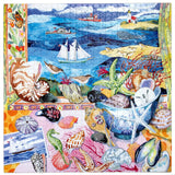 Seashells by the Shore 1000 Piece Jigsaw Puzzle | eeBoo - Jigsaw Puzzles - The Puzzle Center