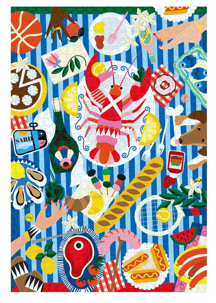 Seaside Feast 1000 Piece Jigsaw Puzzle | Holiyay - Jigsaw Puzzles - The Puzzle Center