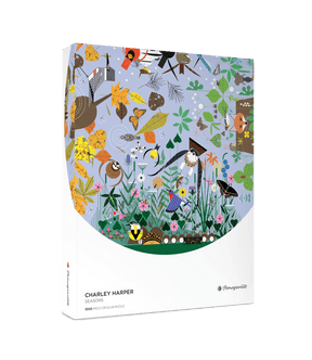 Seasons 1000 Piece Circular Jigsaw Puzzle | Pomegranate - Jigsaw Puzzles - The Puzzle Center