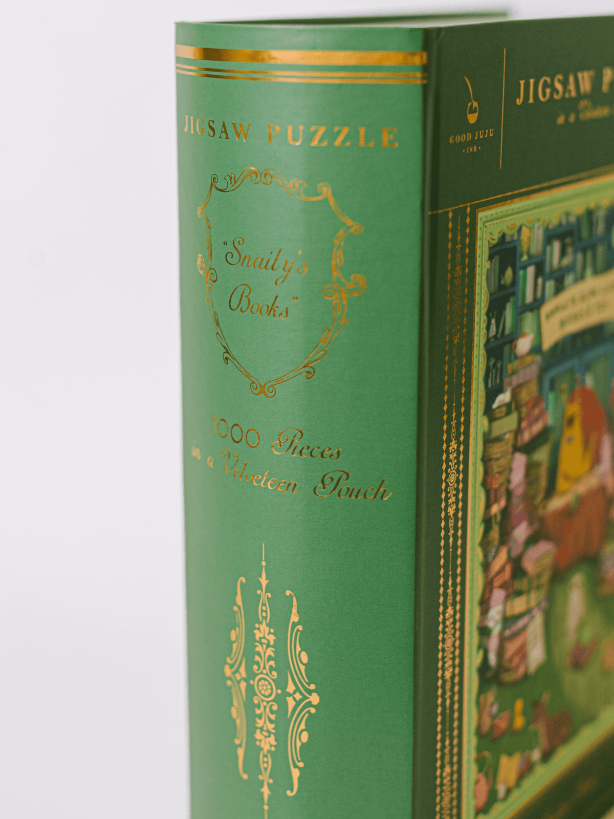 Snaily's Books 1000 Piece Jigsaw Puzzle | Good Juju Ink - Jigsaw Puzzles - The Puzzle Center