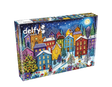 Snowy Evening Village 1000 Piece Jigsaw Puzzle | Delfy - Jigsaw Puzzles - The Puzzle Center