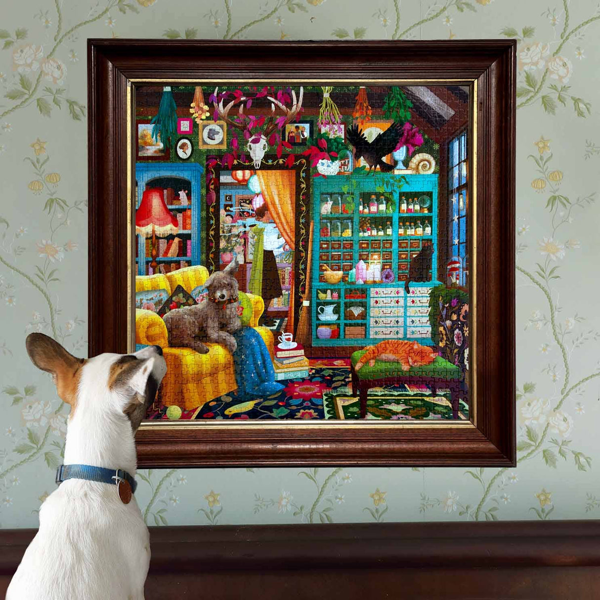 Sorcerer's Den 1000 Piece Jigsaw Puzzle | eeBoo - Jigsaw Puzzles - The Puzzle Center