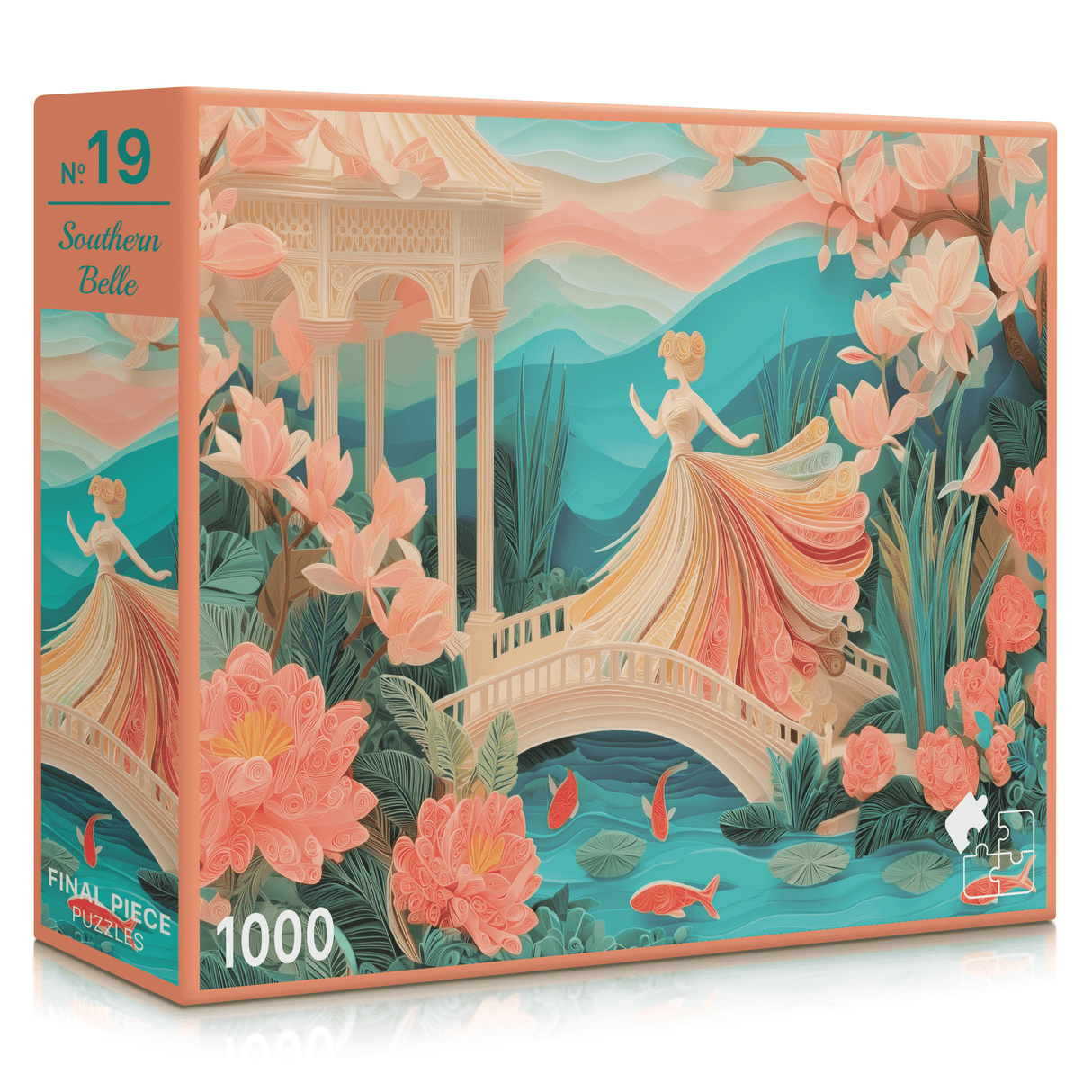 Southern Belle 1000 Piece Jigsaw Puzzle | Final Piece Puzzles - Jigsaw Puzzles - The Puzzle Center
