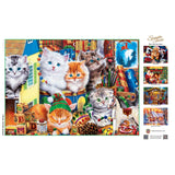 Sparkle & Shine - Whisker Wishes 500 Piece Glitter Jigsaw Puzzle - Masterpieces Puzzles - Jigsaw Puzzles - The Puzzle Center