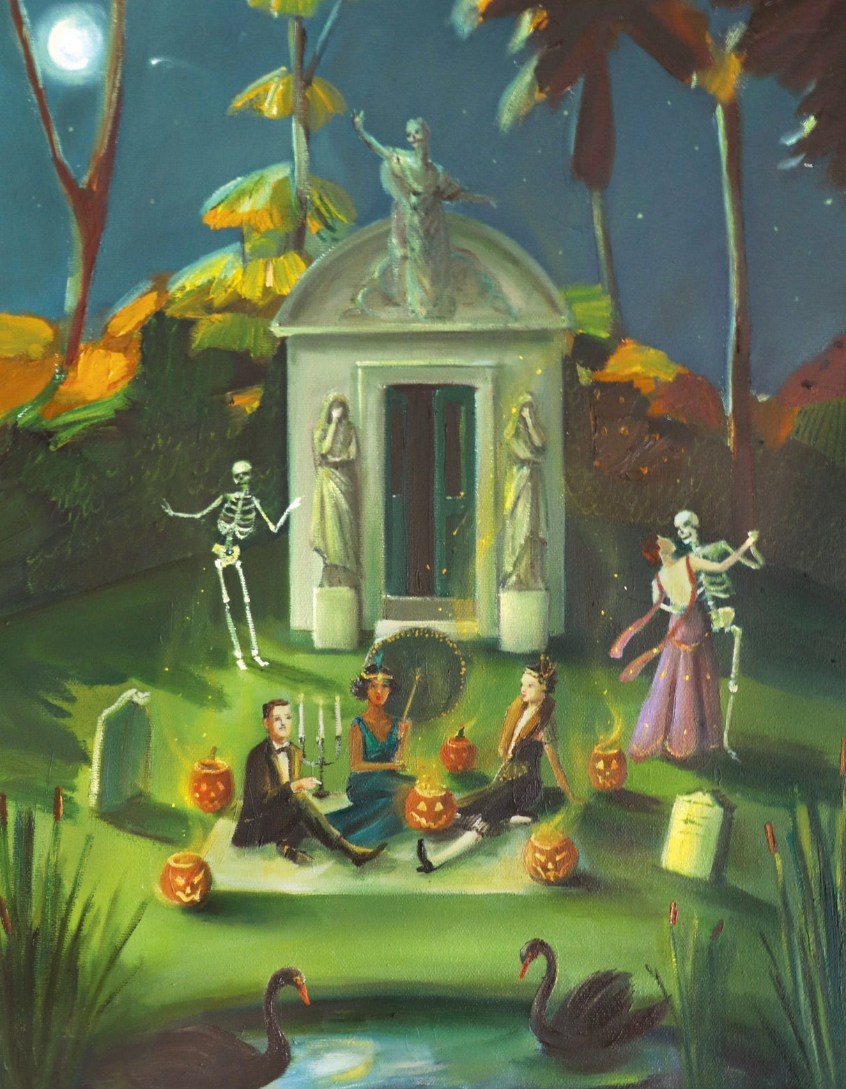 Spirits of the Dead Mini 100 Piece Jigsaw Puzzle | New York Puzzle Company - Jigsaw Puzzles - The Puzzle Center